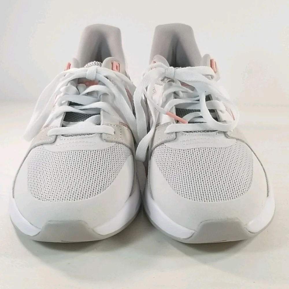 ADIDAS Run90S Women's Sneaker White/Glow Pink NWOB - Picture 2 of 9